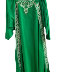 Green long maxi kurta