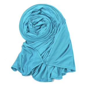 Stretchy Mercerized Cotton Plain Hijab Shawl